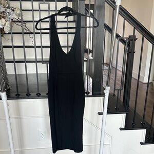 Barneys New York Black Backless Dress -Size 6
